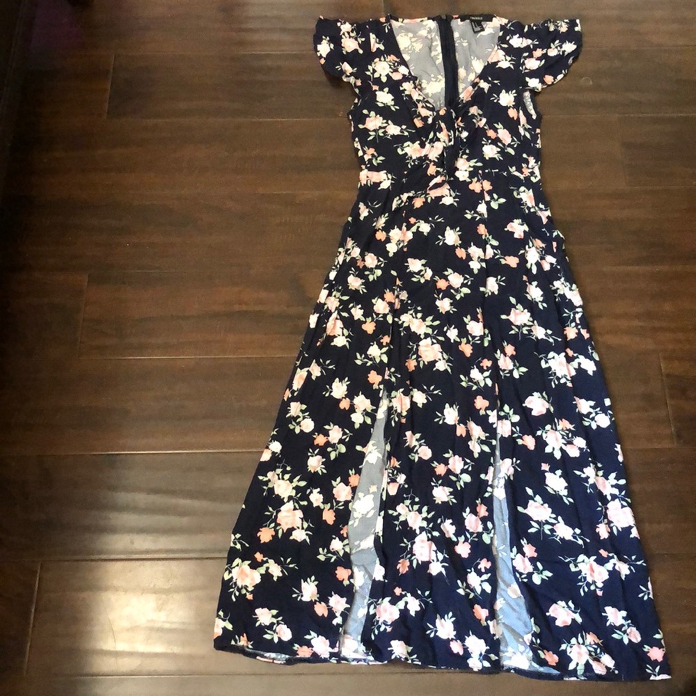 Floral dress.
